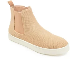 Clearance Journee Collection Women's Kolbee High-Top Sneaker Booties
