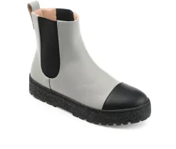 Best Journee Collection Women's Jenie Chelsea Booties