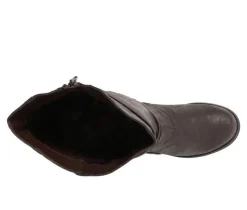 Hot Journee Collection Women's Harley Extra Wide Calf Knee High Boots