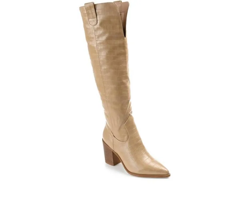 Outlet Journee Collection Women's Therese Wide Calf Over-The-Knee Boots