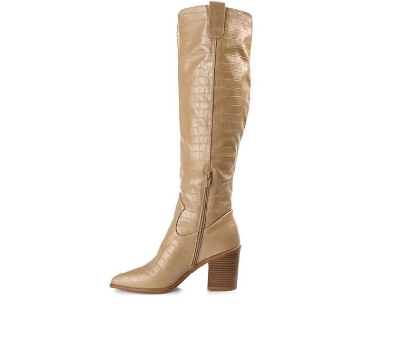 Outlet Journee Collection Women's Therese Wide Calf Over-The-Knee Boots