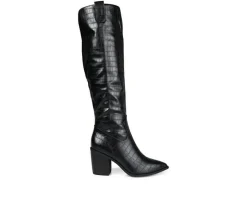 Sale Journee Collection Women's Therese Over-The-Knee Boots