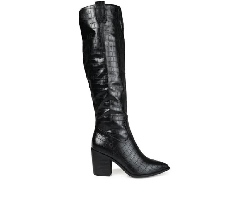 Sale Journee Collection Women's Therese Over-The-Knee Boots
