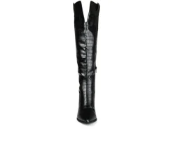 Sale Journee Collection Women's Therese Over-The-Knee Boots