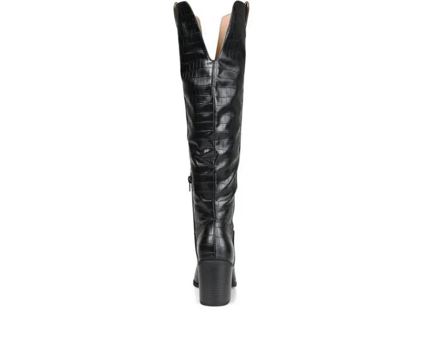 Sale Journee Collection Women's Therese Over-The-Knee Boots