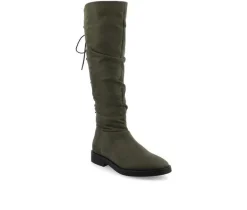 Journee Collection Women's Mirinda Wide Calf Knee High Boots