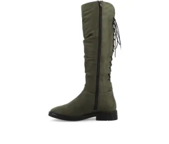 Journee Collection Women's Mirinda Wide Calf Knee High Boots