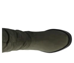 Journee Collection Women's Mirinda Wide Calf Knee High Boots