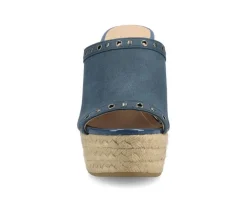 Sale Journee Collection Women's Yari Wedges