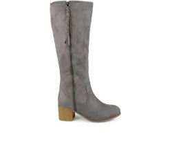 Outlet Journee Collection Women's Sanora Wide Calf Knee High Boots