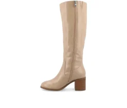 Outlet Journee Collection Women's Romilly Wide Width Wide Calf Knee High Boots