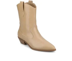 Online Journee Collection Women's Fritzie Western Boots