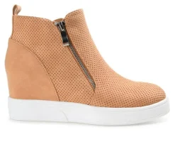Outlet Journee Collection Women's Pennelope Wedge Sneakers