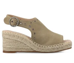 Sale Journee Collection Women's Crisie Wedges