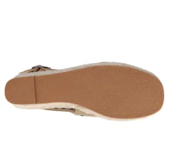 Sale Journee Collection Women's Crisie Wedges