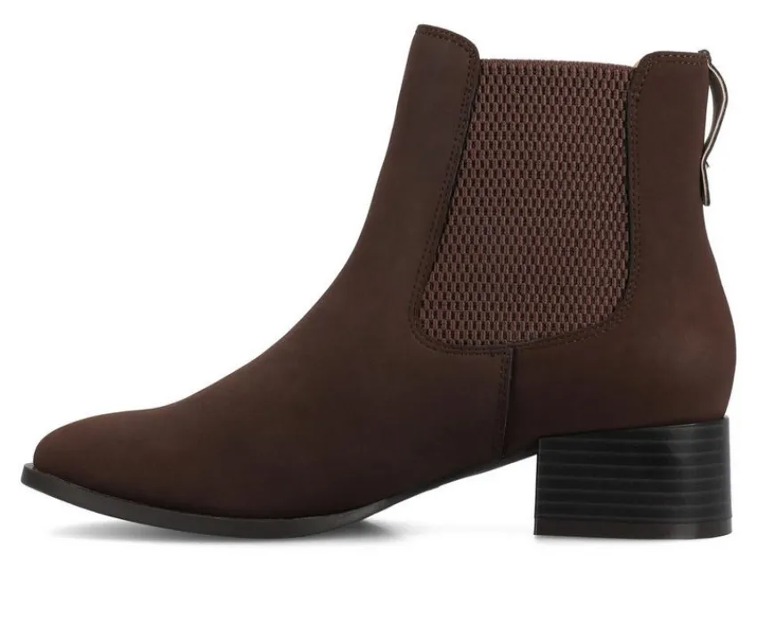 Sale Journee Collection Women's Chayse Chelsea Booties