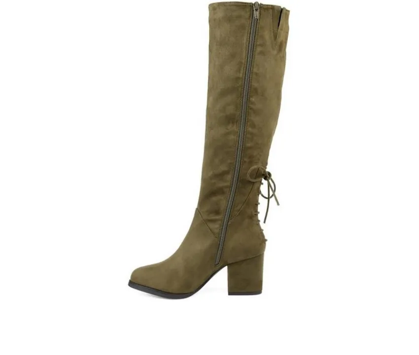 Outlet Journee Collection Women's Leena Extra Wide Calf Knee High Boots