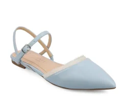 Sale Journee Collection Women's Martine Mule Flats