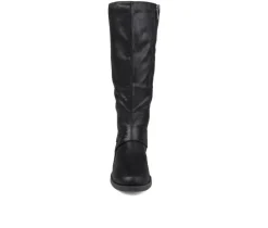 Hot Journee Collection Women's Meg Extra Wide Calf Knee High Boots