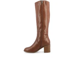 Clearance Journee Collection Women's Romilly Wide Width Wide Calf Knee High Boots