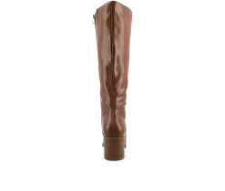 Clearance Journee Collection Women's Romilly Wide Width Wide Calf Knee High Boots