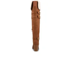 Hot Journee Collection Women's Alyza Knee High Boots