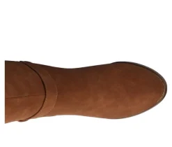 Hot Journee Collection Women's Alyza Knee High Boots