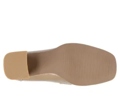 Sale Journee Collection Women's Malleah Block Heel Loafers