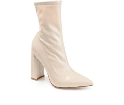 Online Journee Collection Women's Veralee Heeled Booties