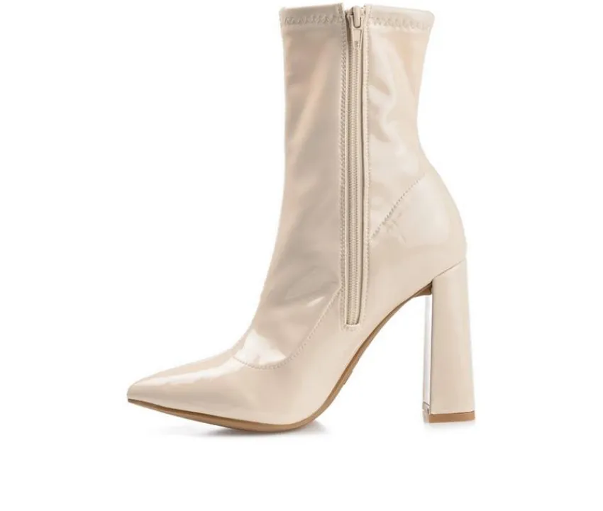 Online Journee Collection Women's Veralee Heeled Booties