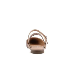 Sale Journee Collection Women's Martine Mule Flats