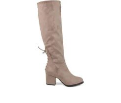 Best Journee Collection Women's Leeda Wide Calf Knee High Boots