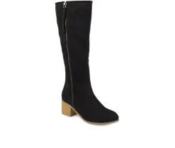 Hot Journee Collection Women's Sanora Wide Calf Knee High Boots
