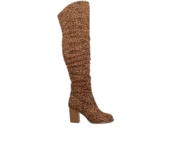 Hot Journee Collection Women's Kaison Extra Wide Calf Over-The-Knee Boots