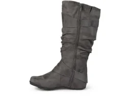 Hot Journee Collection Women's Jester Wide Calf Knee High Boots