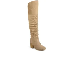 Outlet Journee Collection Women's Kaison Wide Calf Over-The-Knee Boots