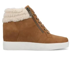 Sale Journee Collection Women's Clarity Wedges