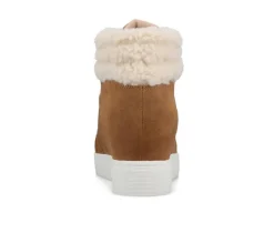 Sale Journee Collection Women's Clarity Wedges