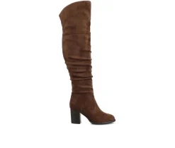 Journee Collection Women's Kaison Wide Calf Over-The-Knee Boots