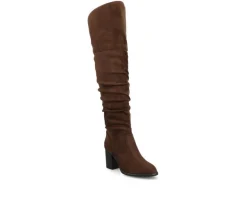 Journee Collection Women's Kaison Wide Calf Over-The-Knee Boots