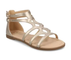 Best Journee Collection Women's Genneva Flat Sandals