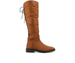 Online Journee Collection Women's Mirinda Wide Calf Knee High Boots