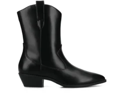 Sale Journee Collection Women's Fritzie Western Boots