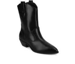 Sale Journee Collection Women's Fritzie Western Boots