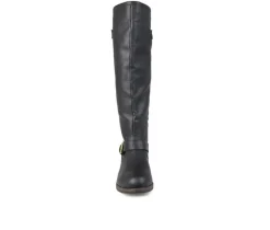 Online Journee Collection Women's Spokane Extra Wide Calf Knee High Boots
