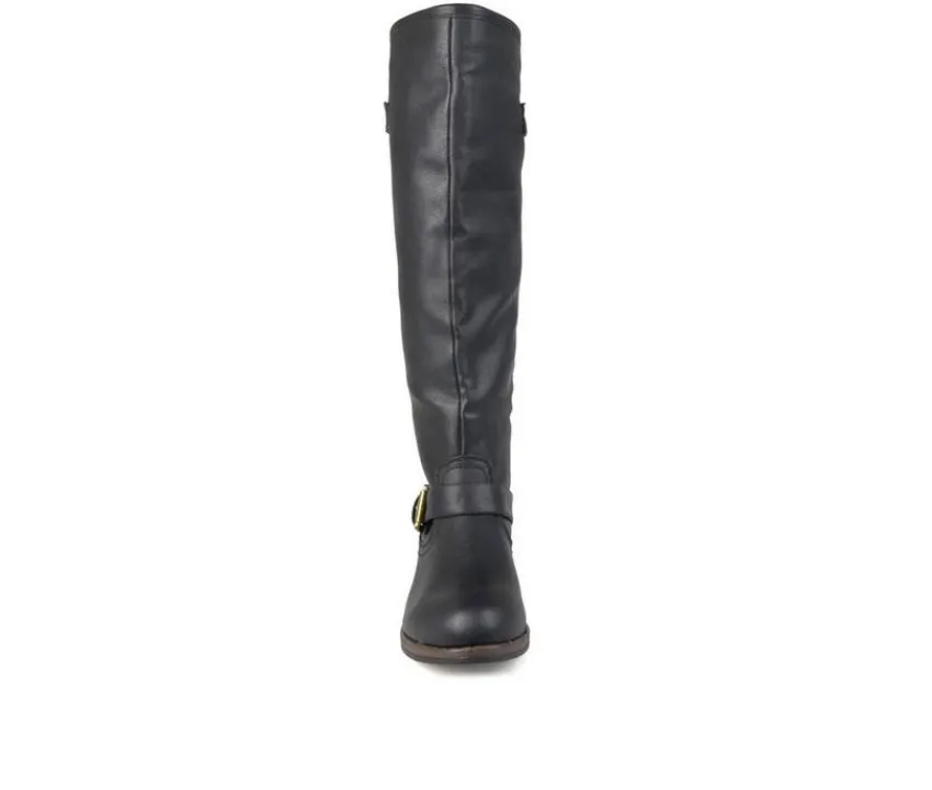 Online Journee Collection Women's Spokane Extra Wide Calf Knee High Boots