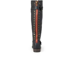 Online Journee Collection Women's Spokane Extra Wide Calf Knee High Boots