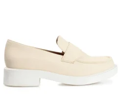 Sale Journee Collection Women's Saydee Block Heel Loafers