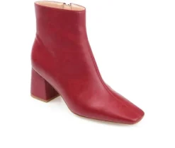Best Journee Collection Women's Haylinn Block Heel Booties