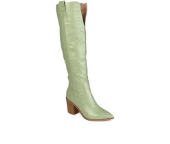Sale Journee Collection Women's Therese Wide Calf Over-The-Knee Boots